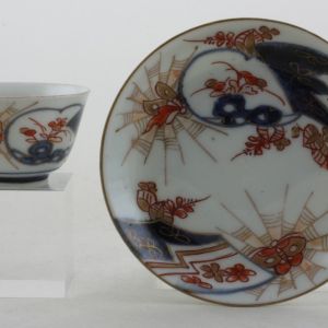 Object 2012607, Tea bowl & saucer, Japan.