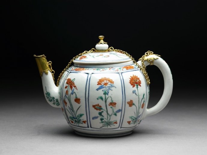 Vintage Japanese ACF Floral Teapot with Gold Gilt, Japanese ACF ...