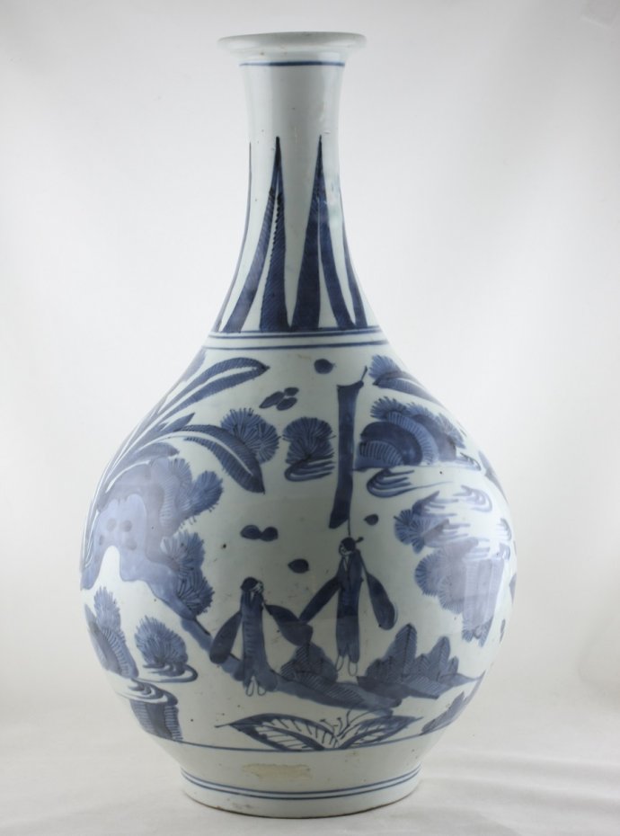 Blue underglaze, ceramics art techniques - Traditional Japanese art -  Gallery Japan